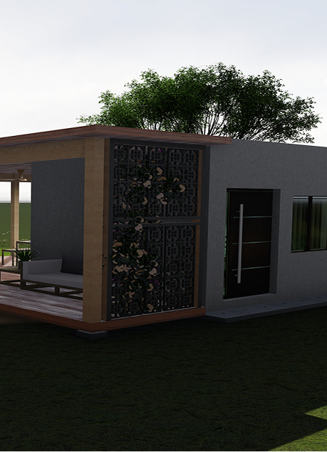 Safe room concept exterior